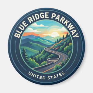 Íman Blue Ridge Parkway Carolina do Norte, Virgínia