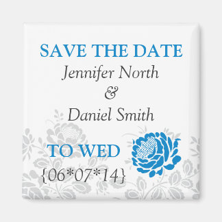 Íman Blue Save The Dates