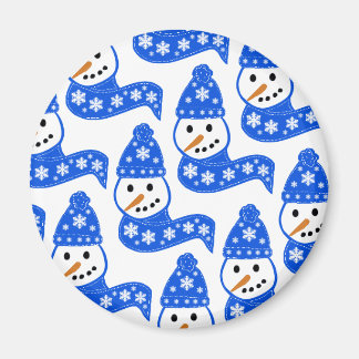 Íman Blue Snowmen Escava Magnet
