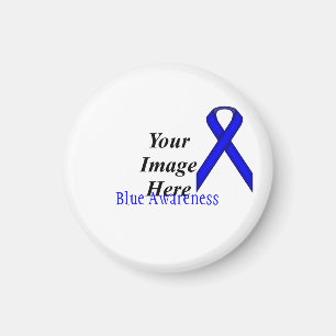 Íman Blue Standard Ribbon por Kenneth Yoncich