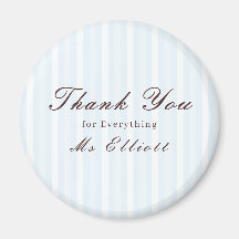 Bluebell - Personalised Thank You Teacher Magnet