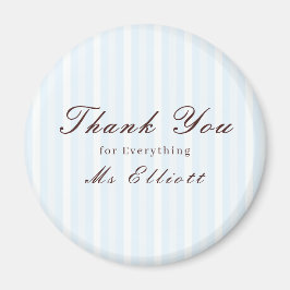 Íman Bluebell - Personalised Thank You Teacher Magnet