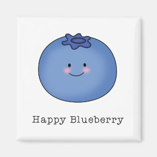 Íman Blueberry feliz