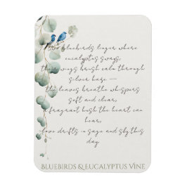 Íman Bluebirds & Eucalyptus Vine