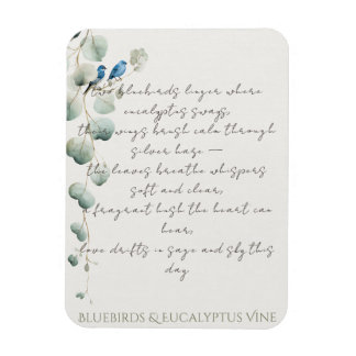 Íman Bluebirds & Eucalyptus Vine