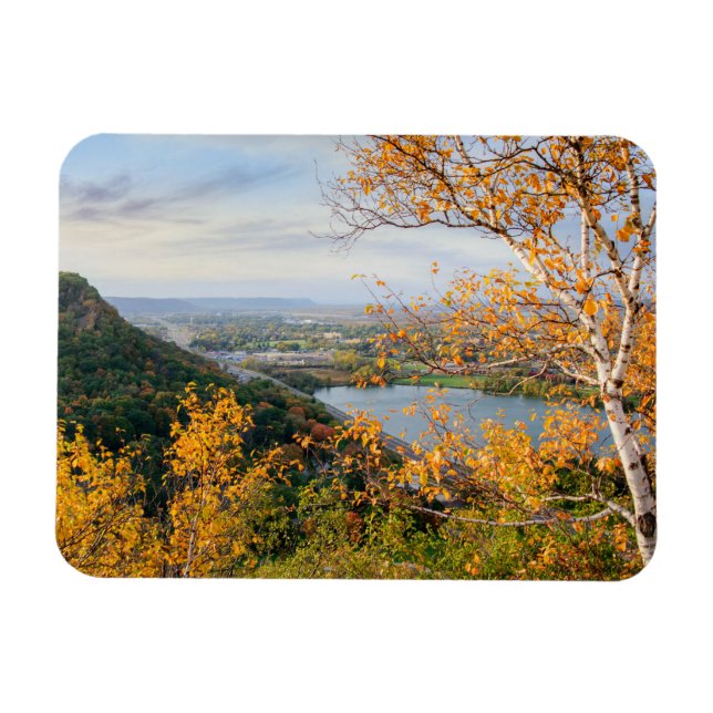 Íman Bluff & Birch Panorama Magnet (Horizontal)