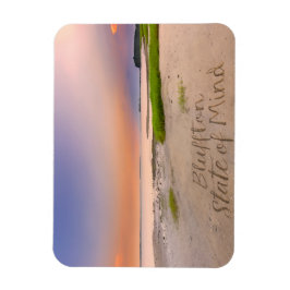 Íman Bluffton Estado Mental Escrito na Areia Praia SC