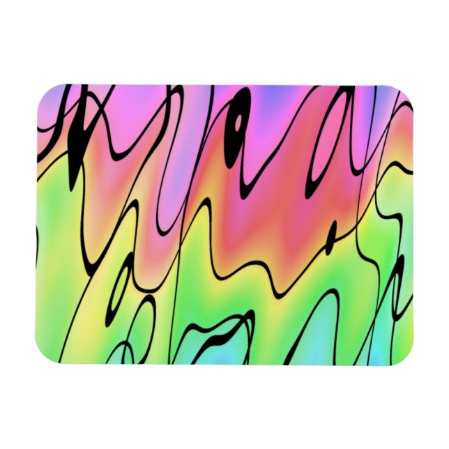 Íman Blurry Rainbow (Horizontal)