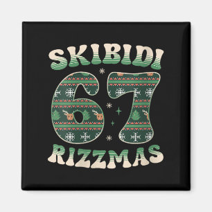 Íman Blusas Skibidi Rizzmas 67 Seis Sete Meme Natal Fei