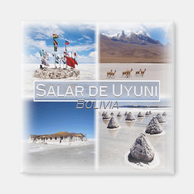 Íman BO0023 America, South America, Bolívia, Fridge (Frente)