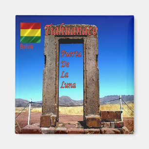 Íman BO - Bolívia - Tiahuanaco - Porta da Lua