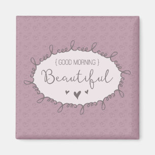 Íman Boa Manhã Belo Inspirador