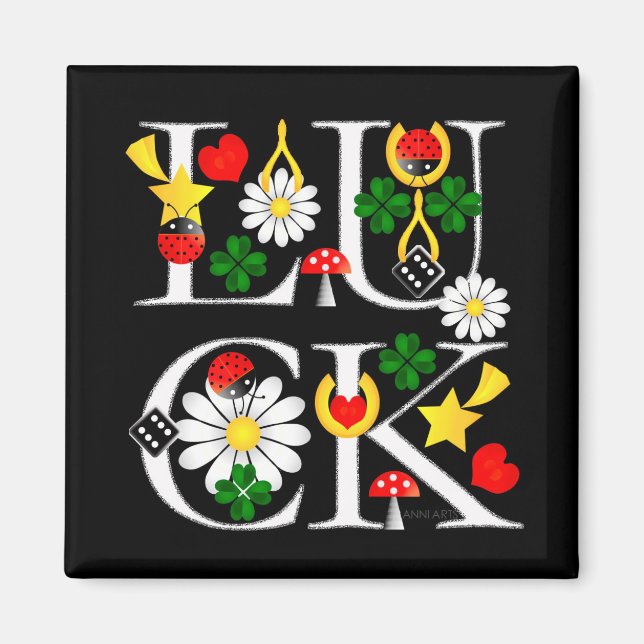 Íman Boa Sorte (Frente)