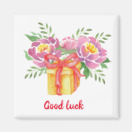 Íman Boa sorte Peonias aquáticas