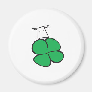 Íman Boa Sorte Vaca De Vestuário