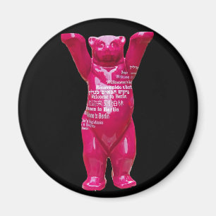 Íman Boa vinda ao urso de ursinho de Berlim, parte