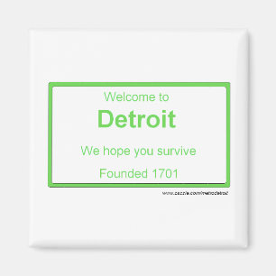 Íman Boa vinda de Detroit