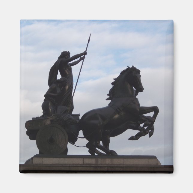 Íman Boadicea Statue Magnet (Frente)