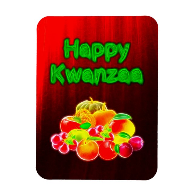 Íman Boas Frutas do Kwanzaa (Vertical)