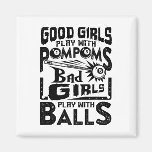 Íman Boas Garotas Brincam Com Pompoms D Girls Brincam C