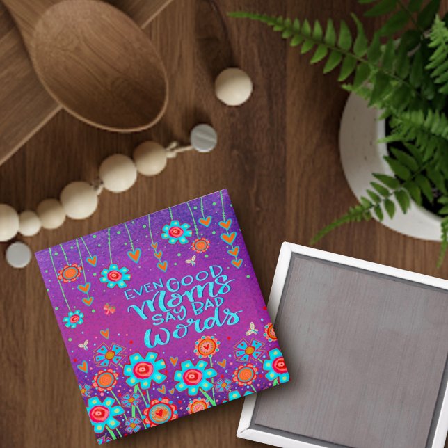 Íman Boas Mães Dizem Más Palavras Engraçadas Divertimen (Criador carregado)