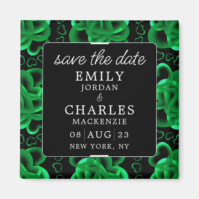 Íman Boas-Vindas Casamento Elegante (Frente)