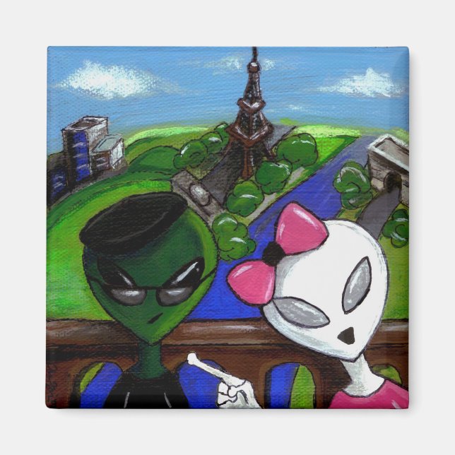 Íman Bob & Jane Invade Paris (Frente)
