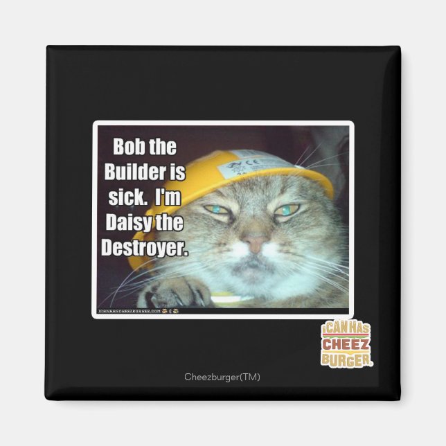 Íman Bob, o Construtor está doente (Frente)