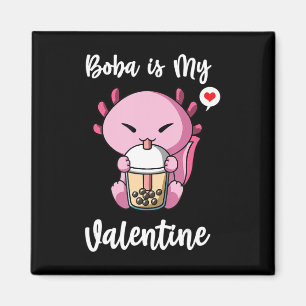 Íman Boba Tea é minha Namorados Axolotl Anti Dias de os