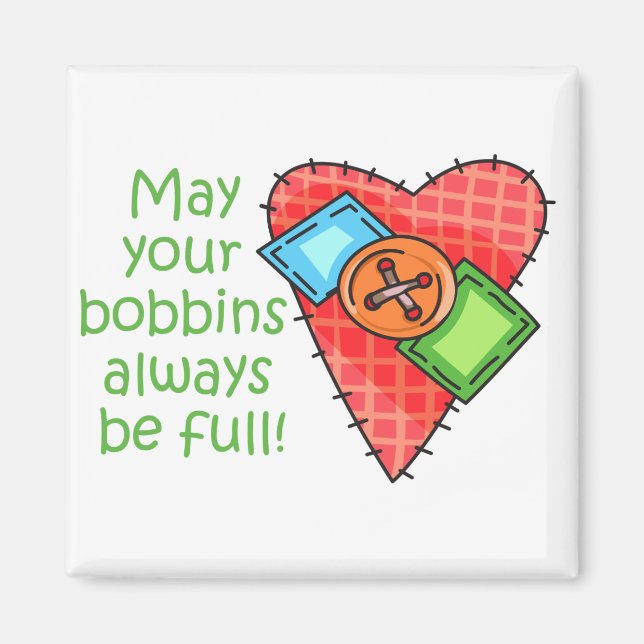 Íman Bobbins sempre Cheio (Frente)