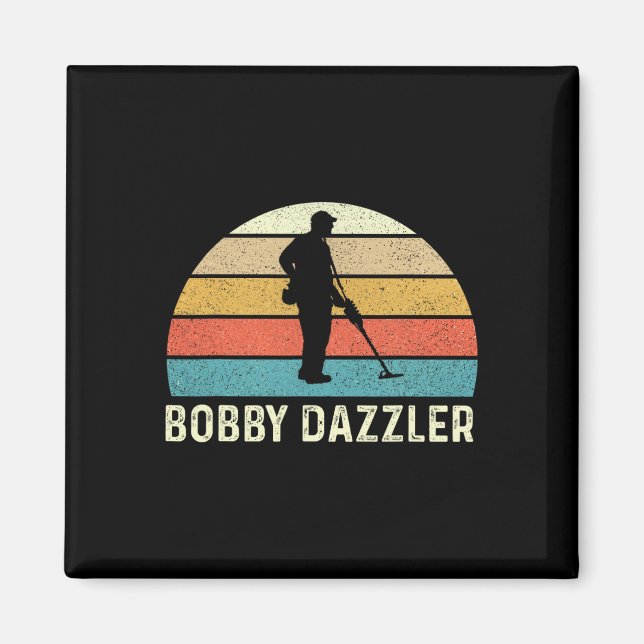 Íman Bobby Dazzler Hunter Engraçado Captura Camisas (Frente)