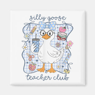 Íman Bobo Goose Teacher Club De Volta À Engraçada Engra
