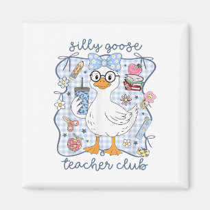Íman Bobo Goose Teacher Club De Volta À Engraçada Engra