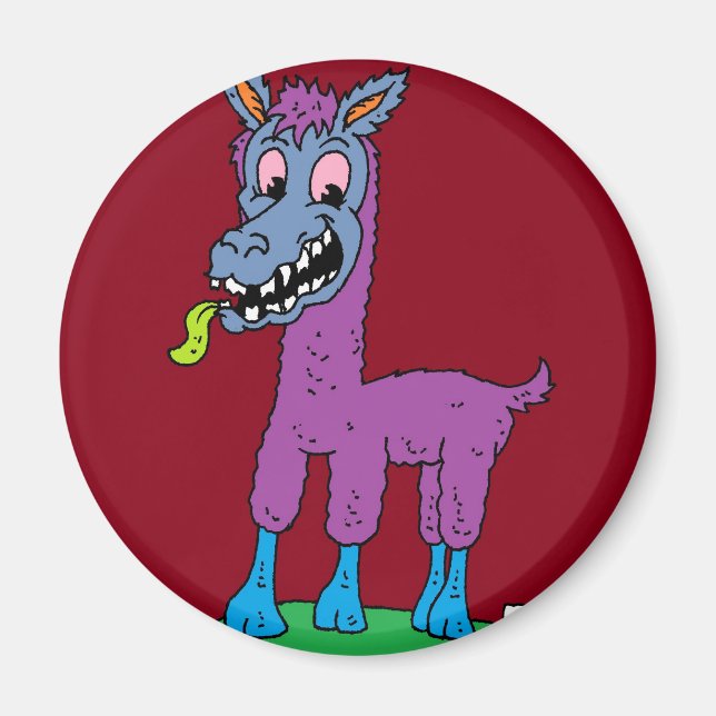 Íman Bobo Lama Monster (Frente)