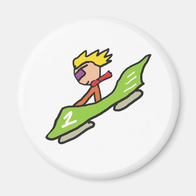 Íman Bobsled (Frente)