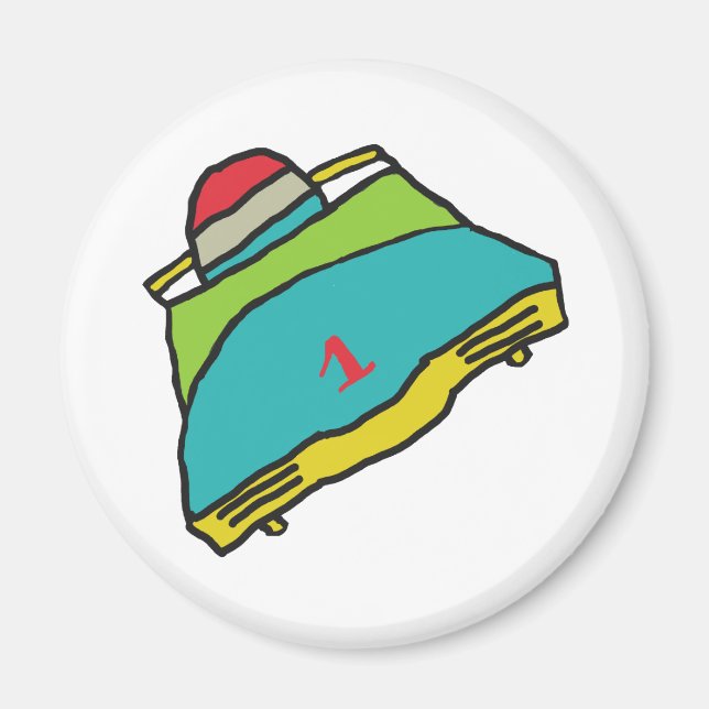 Íman Bobsled (Frente)