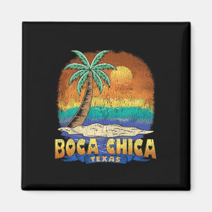 Íman Boca Chica Texas Vintage angustiou Souvenir