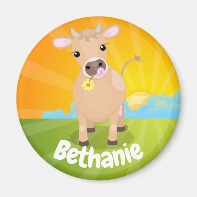 Íman Boca doce e camisola de flores (Frente)