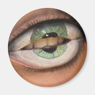 Íman Boca eyed verde