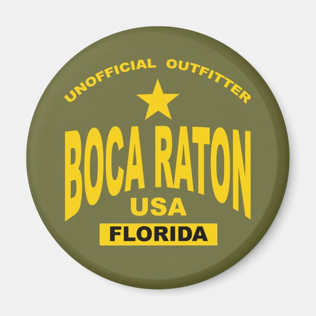 Íman Boca Raton (Frente)