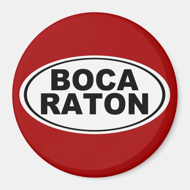 Íman Boca Raton Florida (Frente)