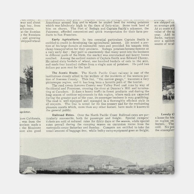 Íman Bodega, Califórnia (Frente)