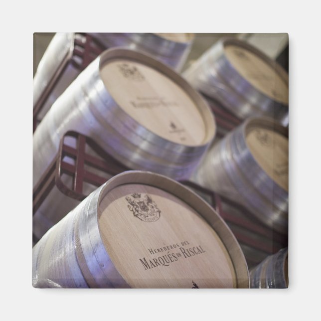 Íman Bodega Marques de Riscal, adega (Frente)