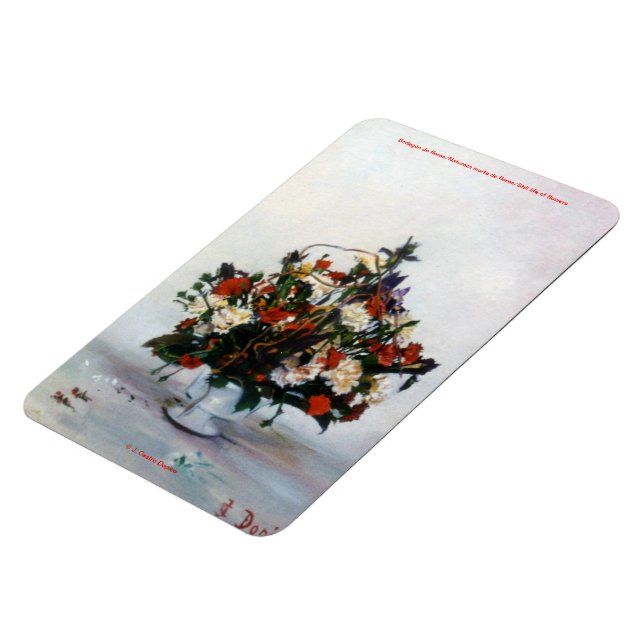 Íman Bodegón de Flores (Left Side)