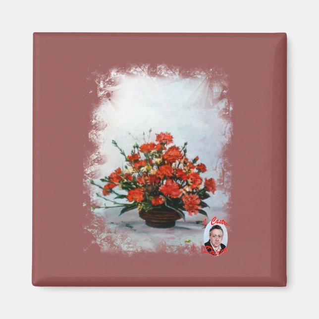 Íman Bodegón de Flores — Vida estática das flores (Frente)