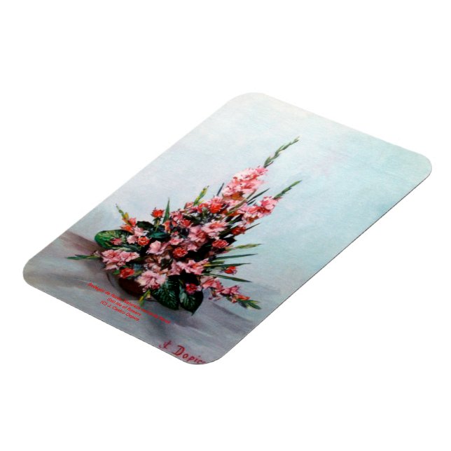 Íman Bodegón de Flores — Vida estática das flores (Left Side)