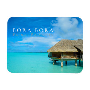 Íman Bógalo sobre-água em Bora Bora, Polyensia