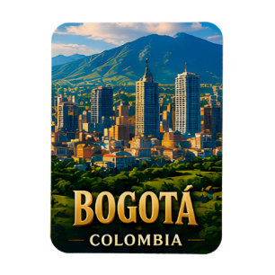 Íman 🌎 Bogotá Colômbia América do Sul Lembrança