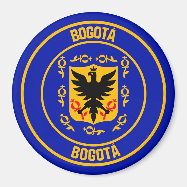 Íman Bogotá Round Emblem (Frente)