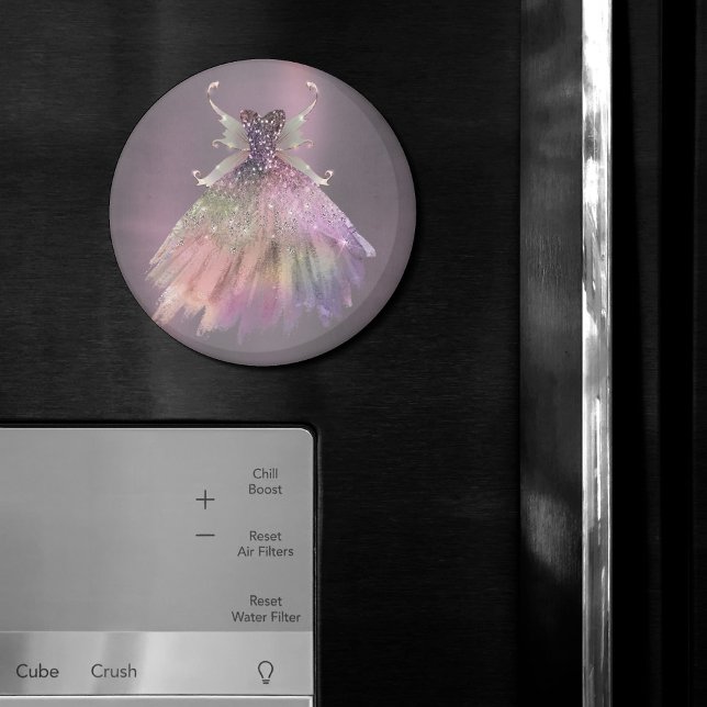 Íman Bohemian Fairy Ball Gown | Chá de vinho de Mão Mud (Criador carregado)